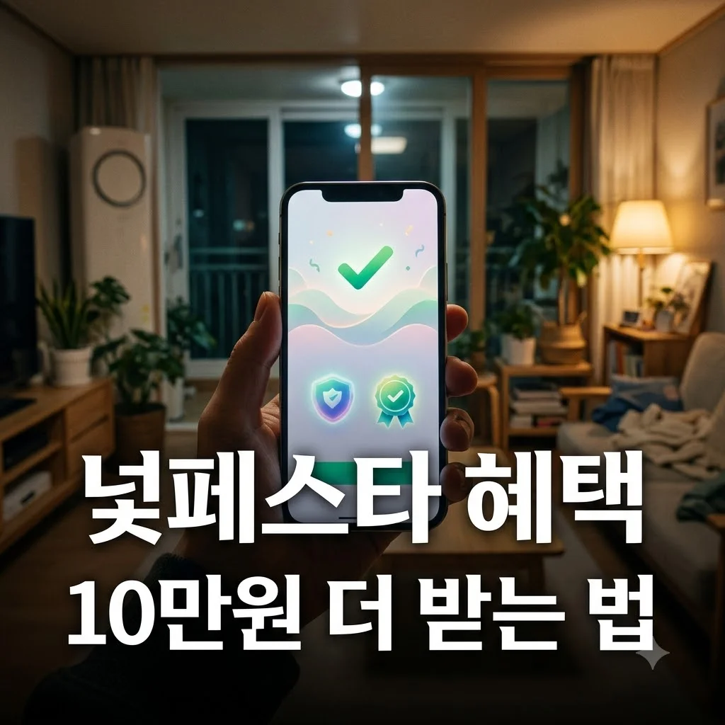 넾페스타 혜택 3가지 10만 원 더 받는 법