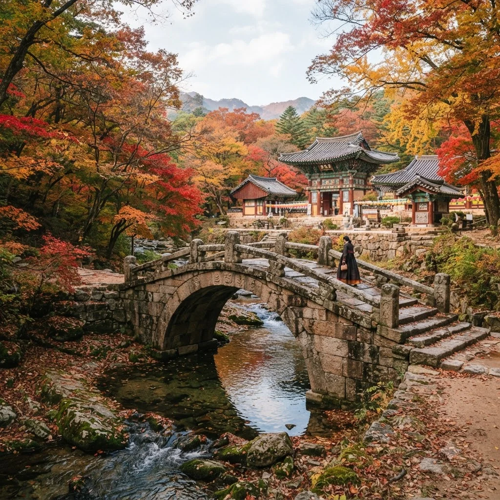 통도사 메밀밭 최고의 포토존은 어디일까요?