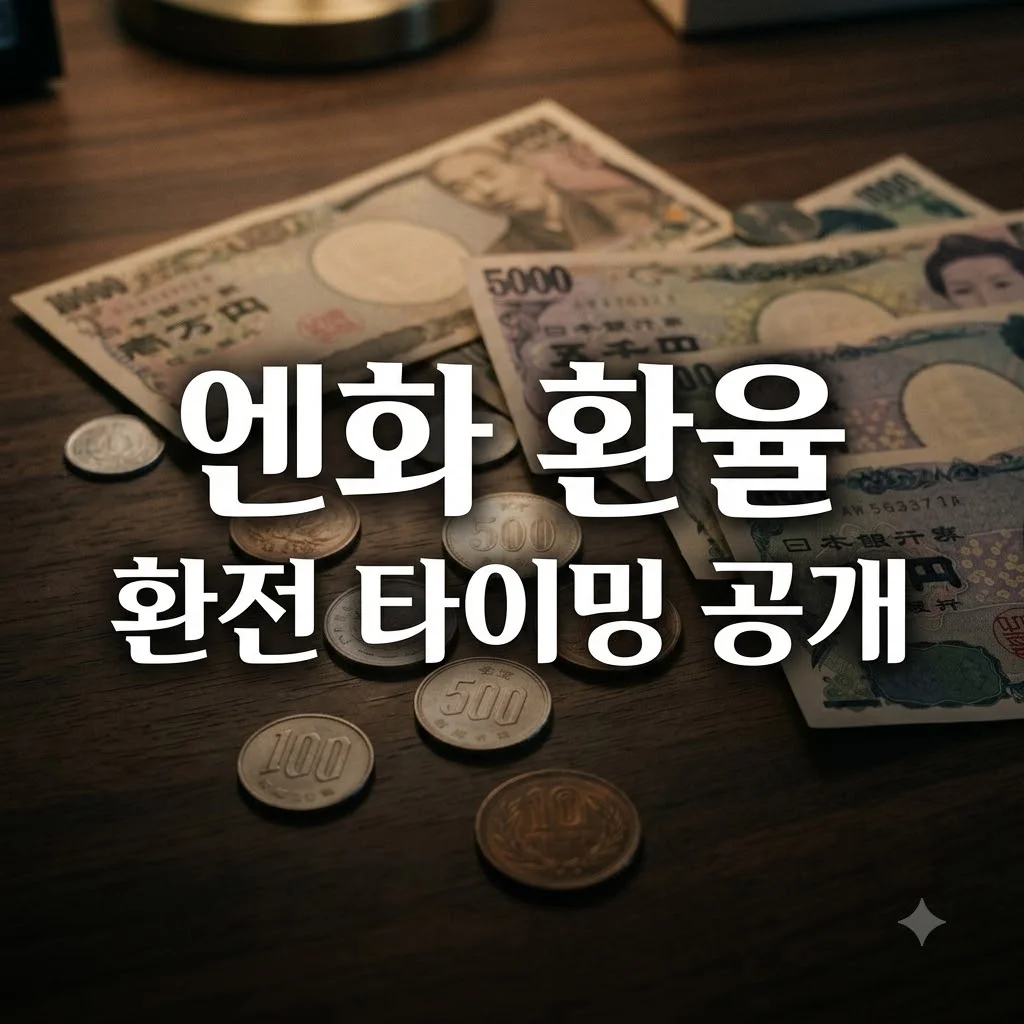 엔화 환율 800원대 진입 일본 여행 환전 타이밍