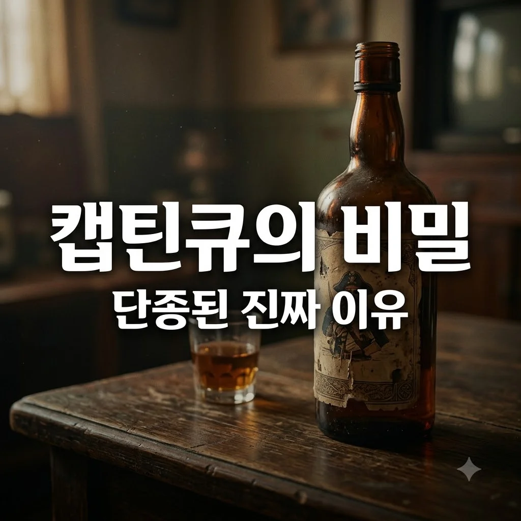 캡틴큐 가격 역사와 단종된 진짜 이유 3가지