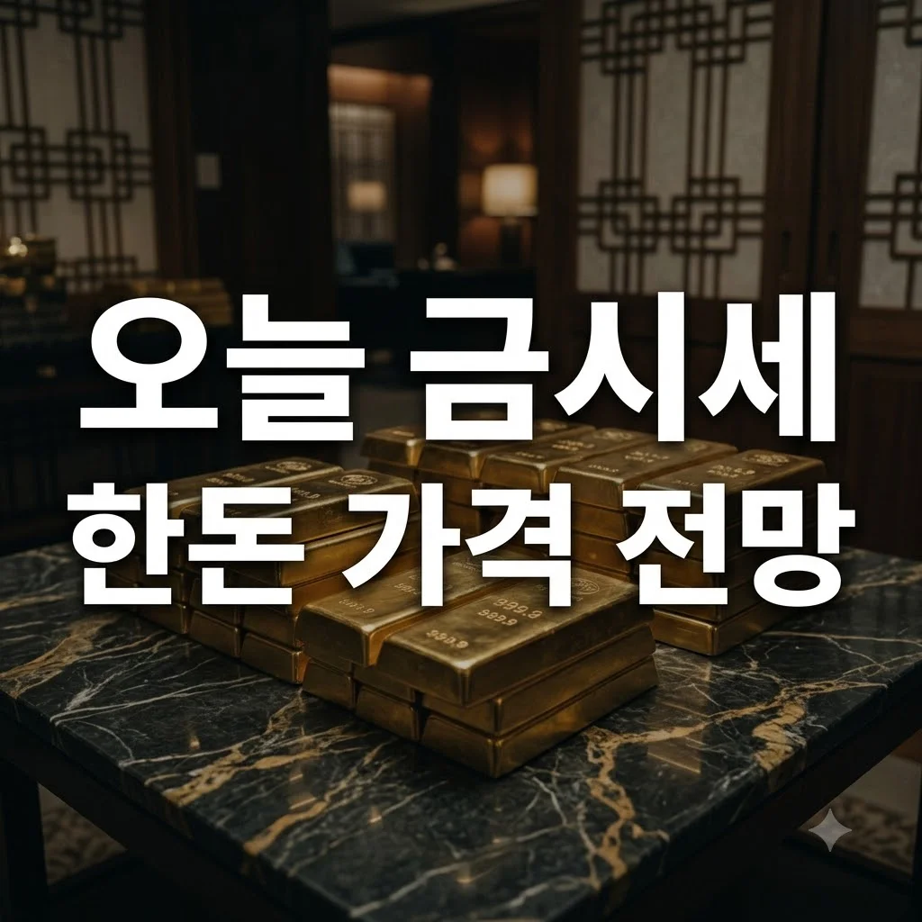 금시세 오늘 한돈 가격 2026년 10월 전망 분석